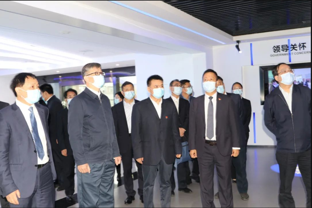 中国航天科工党组书记、董事长袁洁调研航天凯天环保